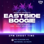 EASTSIDE BOOGIE VIDEO SHOOT
